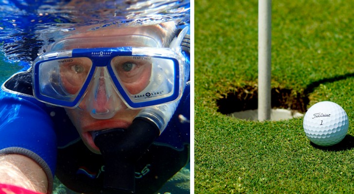 Este hombre ha perdido el trabajo pero no se ha dado por vencido: hoy gana millones trabajando de "pescador de pelotitas de golf"