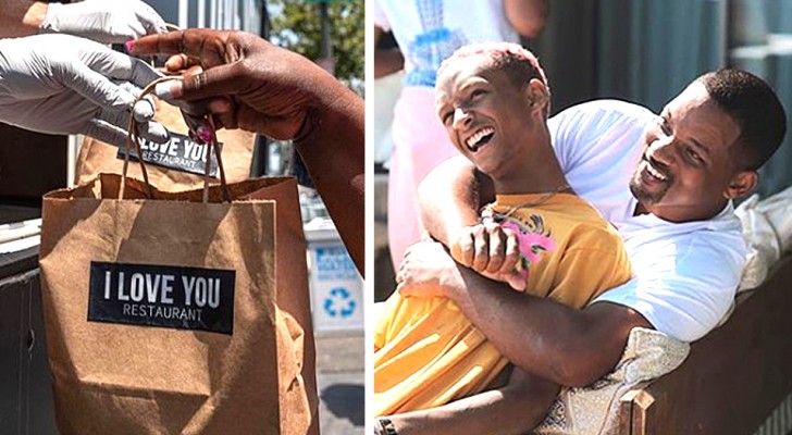 Will Smiths zoon opent een restaurant waar mensen die in moeilijkheden zitten, gratis gezond kunnen eten