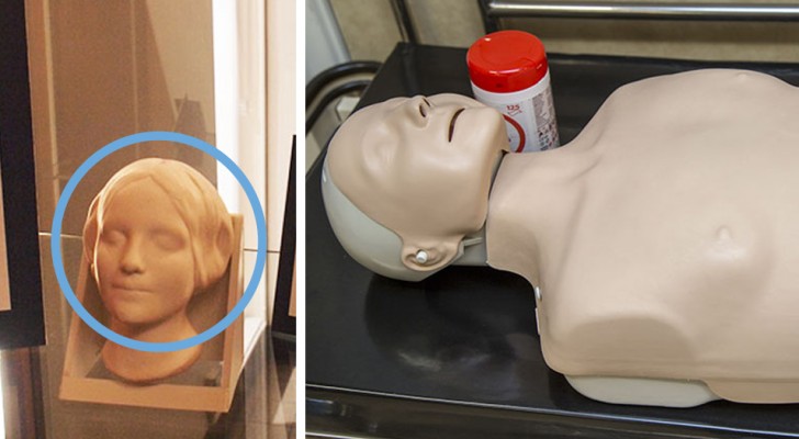 Le visage du mannequin de massage cardiaque a été modelé sur celui d'une Française noyée au 19e siècle
