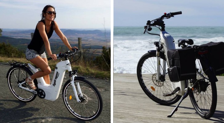 Alpha 2.0 è la prima bicicletta elettrica ad idrogeno facilmente ricaricabile ed economica
