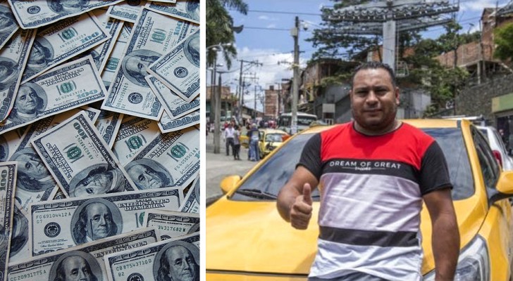 Una mujer olvida 12.000 dólares a bordo del auto pero este taxista decide de restituirle todo