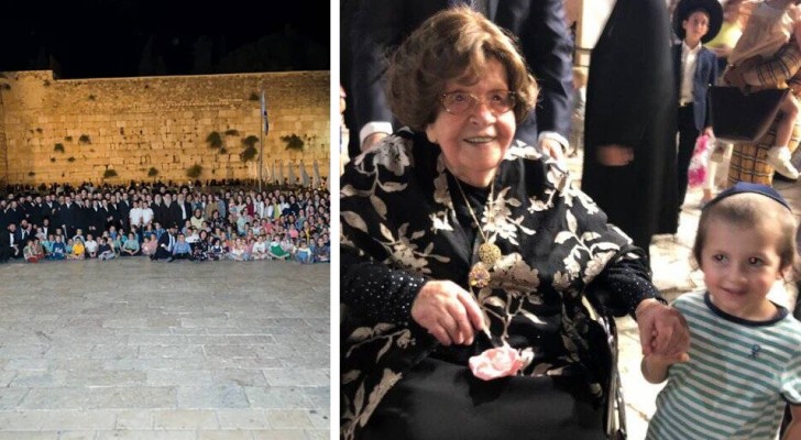 Survivante d'Auschwitz, elle a fêté son 104e anniversaire avec ses 400 descendants