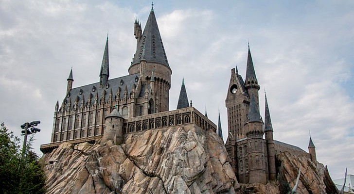 Questi nonni hanno fatto costruire il castello di Harry Potter nel giardino del nipote di 2 anni
