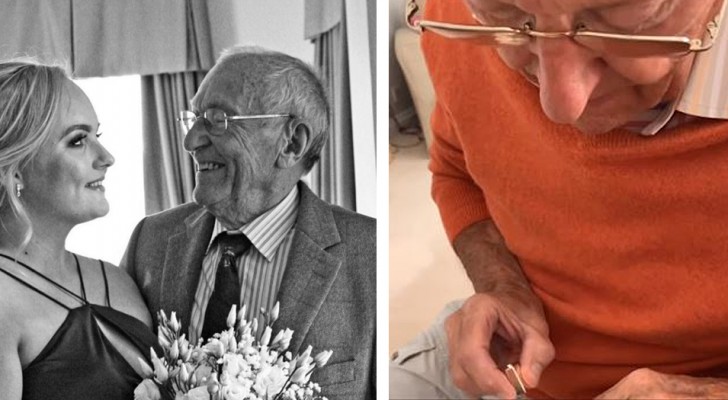 Per far tornare il sorriso alla nipote convalescente, il nonno le fa un regalo davvero speciale