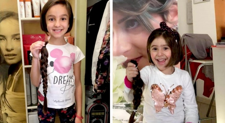 Giulia e Sofia, le due bambine che donano i propri capelli ai malati di cancro