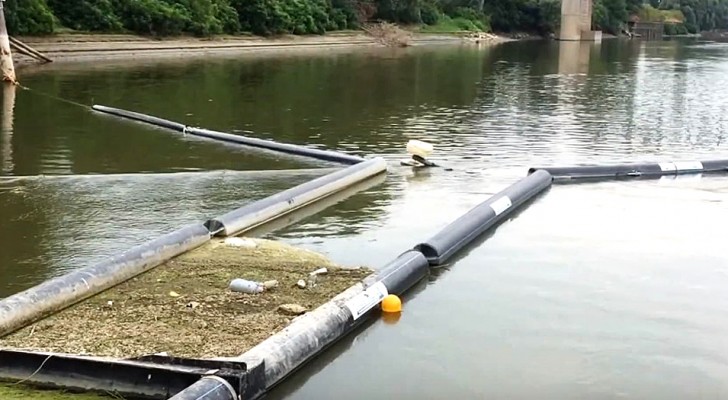 Po d'Amare: il progetto che blocca la plastica nel fiume Po per evitare che raggiunga il mare