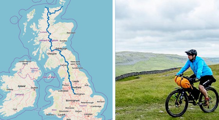 Mit dem Fahrrad von England nach Schottland: Ein 1.300 Kilometer langer Radweg wurde eröffnet
