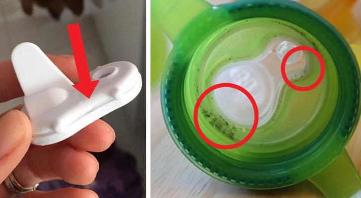 A father discovers that his son's illnesses were caused by a thick layer of mold in his son's sippy cup