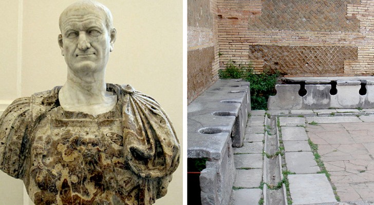 "Pecunia non olet": die Ursprünge von öffentlichen Bädern und die vom römischen Kaiser festgelegte Urinsteuer