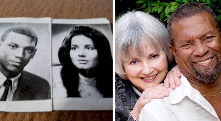 They fell in love in high school but they waited 45 years to get married