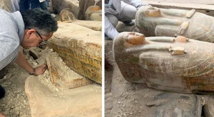 In Ägypten wurden 20 antike, komplett erhaltene, Sarkophage entdeckt: Die Entdeckung ist bereits jetzt in die Geschichte eingegangen 