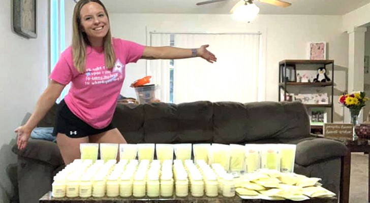 This mom donated over 140 bottles of breast milk after unfortunately losing her own baby
