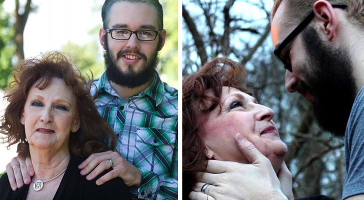 He is 19 and she is 72 and they got married just two weeks after their first meeting