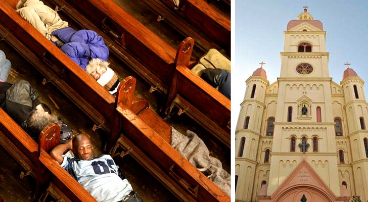 Ogni notte questa parrocchia californiana offre un riparo a chi è costretto a dormire per strada