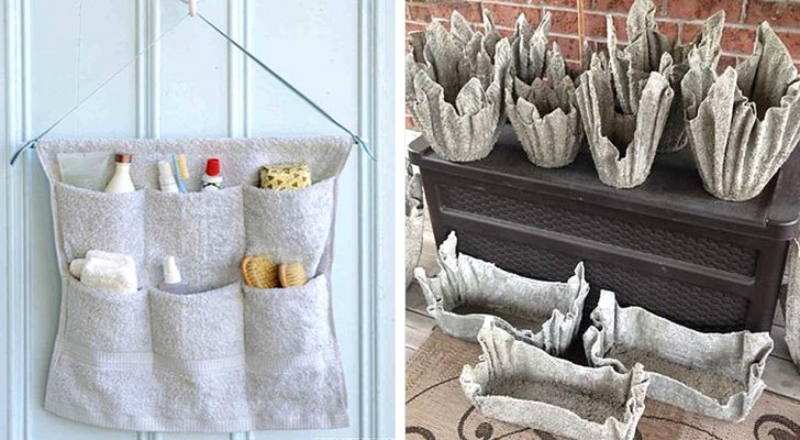 14 modi creativi per riciclare i vecchi asciugamani e trasformarli in oggetti utili