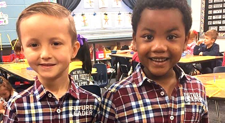 Deze twee kinderen besluiten zich op dezelfde manier te kleden om eruit te zien als een tweeling en leren de waarde van gelijkheid