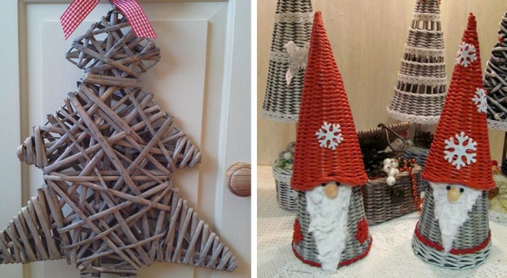 Cannucce di carta e ritagli di giornale: le idee migliori per decorazioni di Natale davvero originali