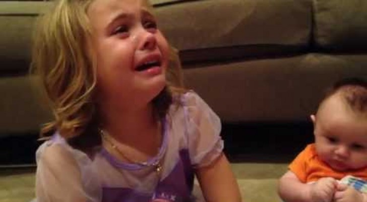 A little girl is desperate for an adorable but totally surreal reason!