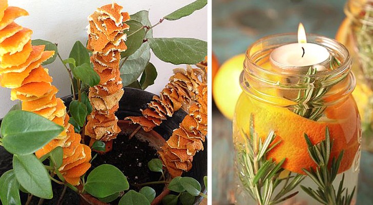 Bucce d'arancia e dei mandarini: 13 idee creative per riutilizzarle a Natale, e non solo