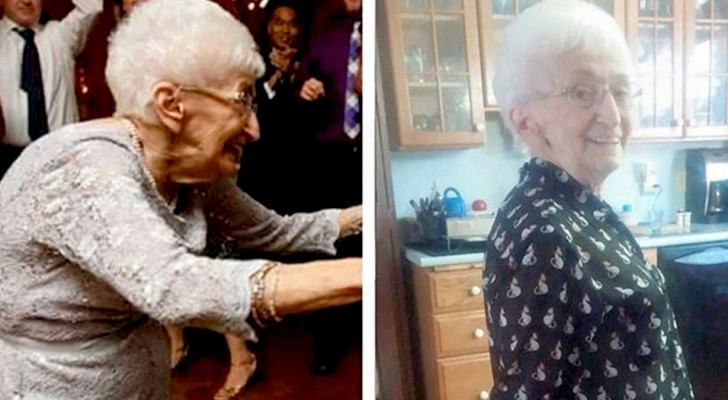 At 86 she decided to do something about her scoliosis and thanks to yoga she has started walking again