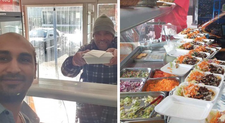 O proíbem de dar comida grátis para os moradores de rua: os comerciantes temem que o bairro possa ficar mais "sujo" 