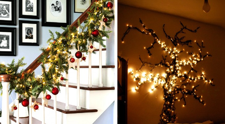 Natale: 15 idee fai-da-te per riempire la casa di luci e decorare in modo originale e sorprendente
