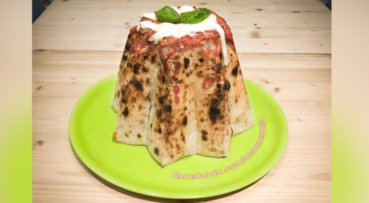 Arriva il pandoro pizza: una vera e propria margherita con la forma del tipico dolce natalizio