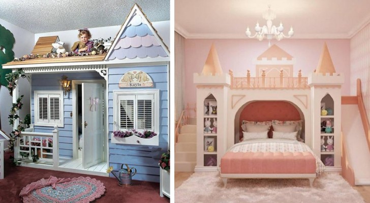 16 modèles originaux de lits superposés que nous étions loin d'imaginer pendant notre enfance