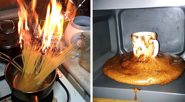 15 foto's van rampen in de keuken waar elke chef van zou gruwen