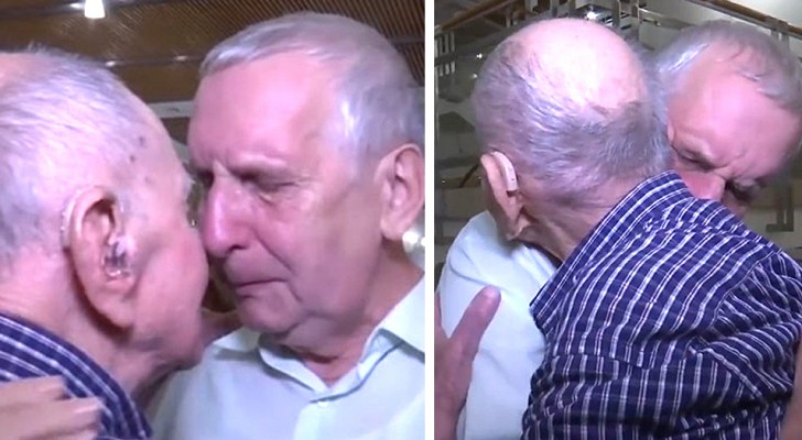 Creía de haber perdido a toda la familia durante el Holocausto, pero a los 102 años este hombre logra volver a abrazar al sobrino