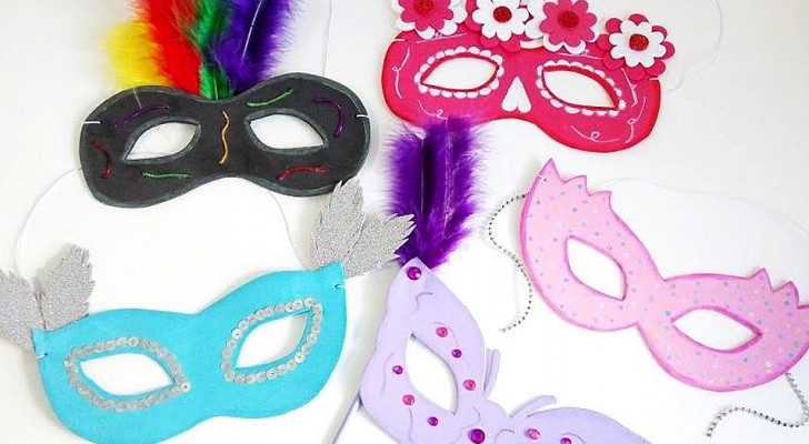 5 modi facili e divertenti per creare maschere di carnevale in gomma EVA