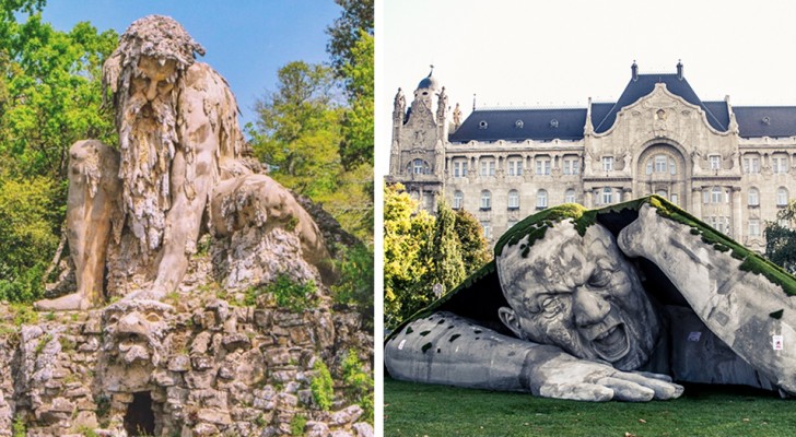 24 sculture da tutto il mondo che arricchiscono con originalità il paesaggio in cui sono inserite