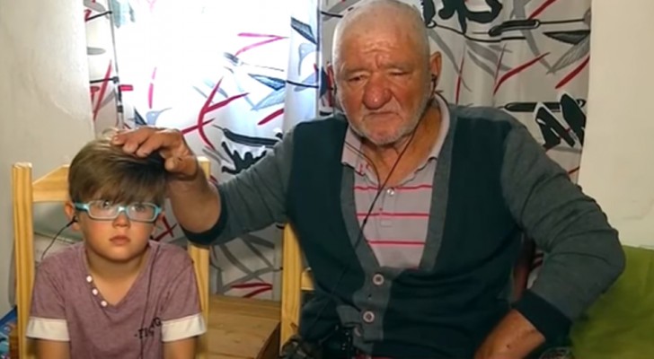 A four-year-old boy convinces his parents to "adopt" an elderly homeless man who becomes the family's grandfather