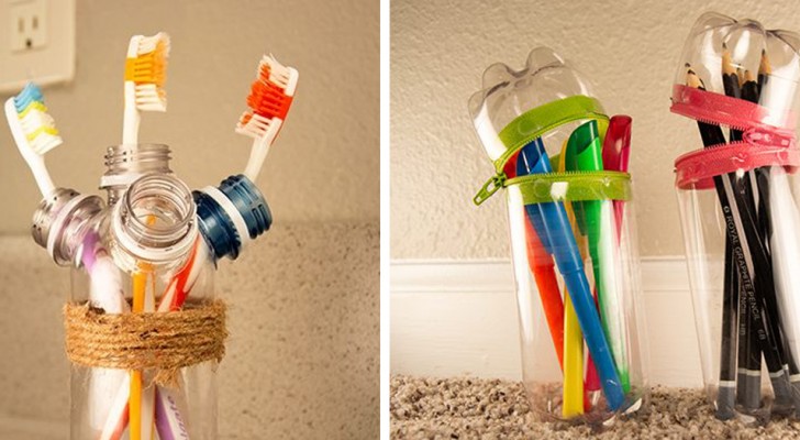 Mükemmel göçük kaset  10 oggetti utili e originali da realizzare riciclando bottiglie e flaconi  di plastica - Creativo.media