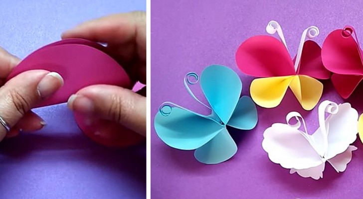 Il tutorial rapido e semplicissimo per creare adorabili farfalle di carta e decorare con stile