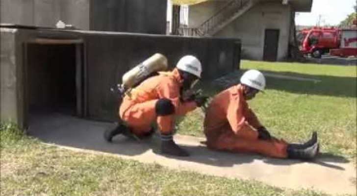 Les pompiers japonais: une efficacité à toute épreuve!!