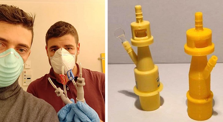 Coronavirus, a Brescia finiscono le valvole per rianimatori: un team di scienziati le stampa in 3D in poche ore