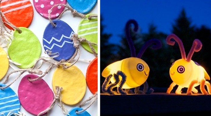 10 soluzioni originali per creare decorazioni di Pasqua diverse dal solito insieme ai più piccoli