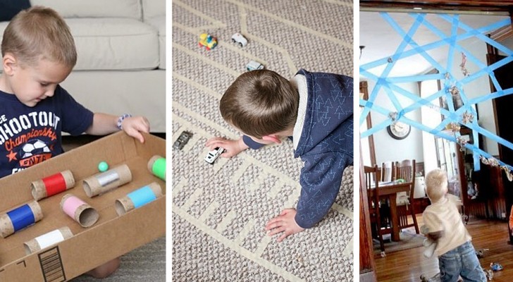10 attività creative per trascorre il tempo con i bimbi in casa in modo fantasioso