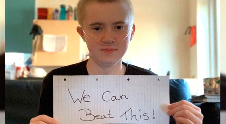 Daniel, the 21 year old affected by cystic fibrosis who has recovered from the Coronavirus: "we can beat it"