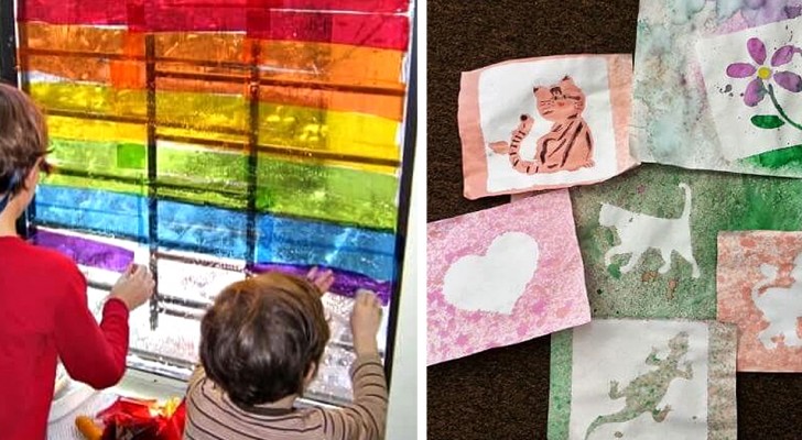 7 colorati lavoretti creativi in stile primaverile perfetti da fare in casa con i bambini