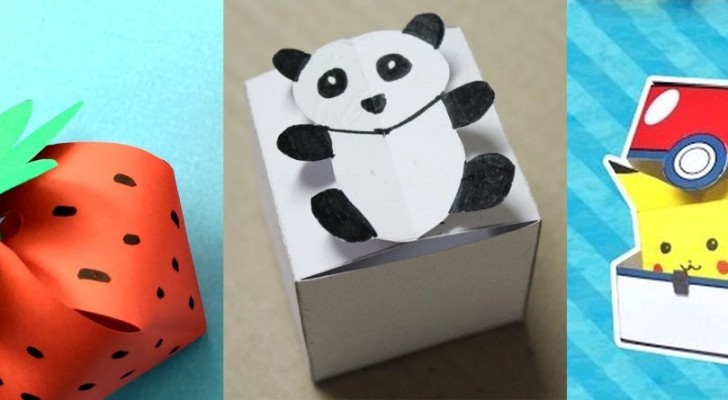5 idee facili e colorate per confezionare delle adorabili scatoline regalo in carta