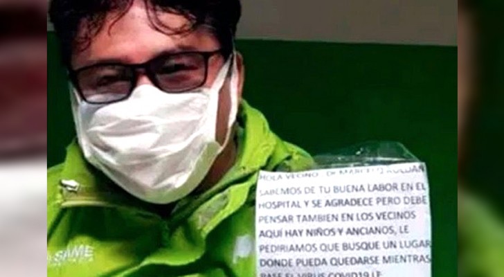Grannarna ber en läkare flytta av rädsla för coronaviruset: "Jag har ingen stans att ta vägen"
