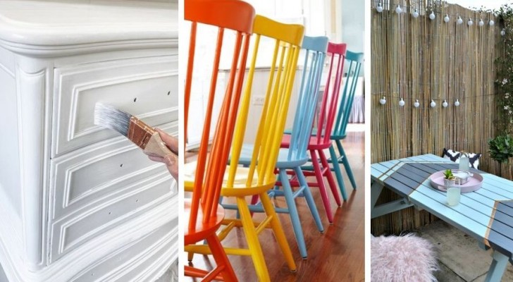 11 consigli utili per dipingere i mobili in modo fantasioso e arredare con gusto qualsiasi ambiente