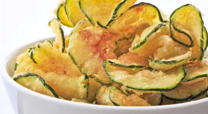 Zucchini chips: a light and healthy snack that takes minutes to make