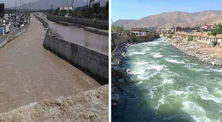 Perù: le acque di un fiume densamente inquinato tornano cristalline a causa della quarantena