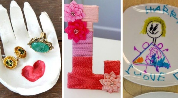 14 idee-regalo semplici e creative da realizzare in occasione della Festa della Mamma