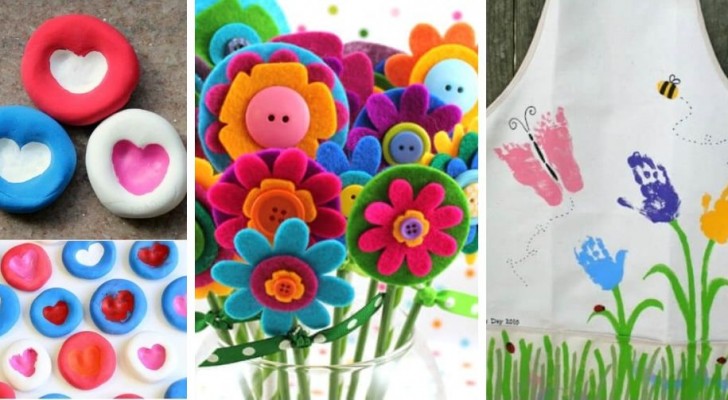 12 adorabili idee creative per creare decorazioni fai da te in occasione della Festa della Mamma