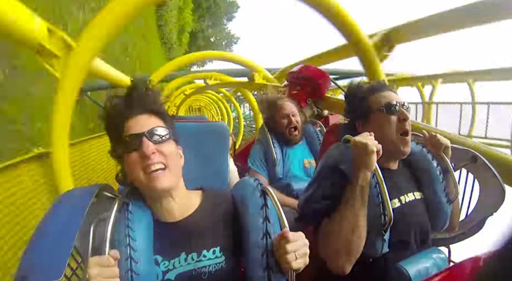 The reactions of the people in the video leaves no doubt: this ride is a blast!