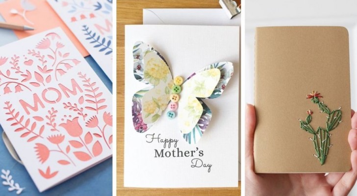 10 incantevoli biglietti fai-da-te, perfetti per celebrare la Festa della Mamma